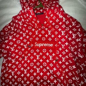 supreme louis vuitton hoodie